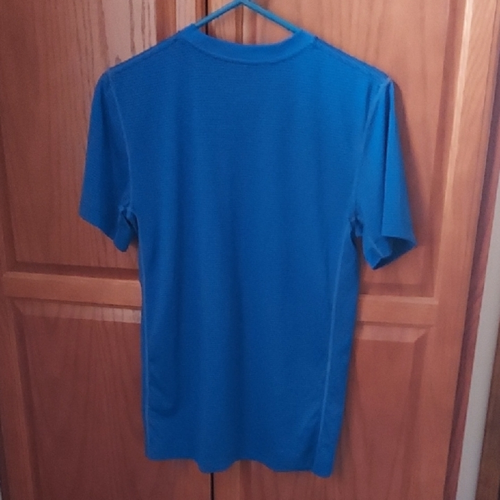 Nike Men's Vibrant Blue Short Sleeve Tee - Picture 5 of 6